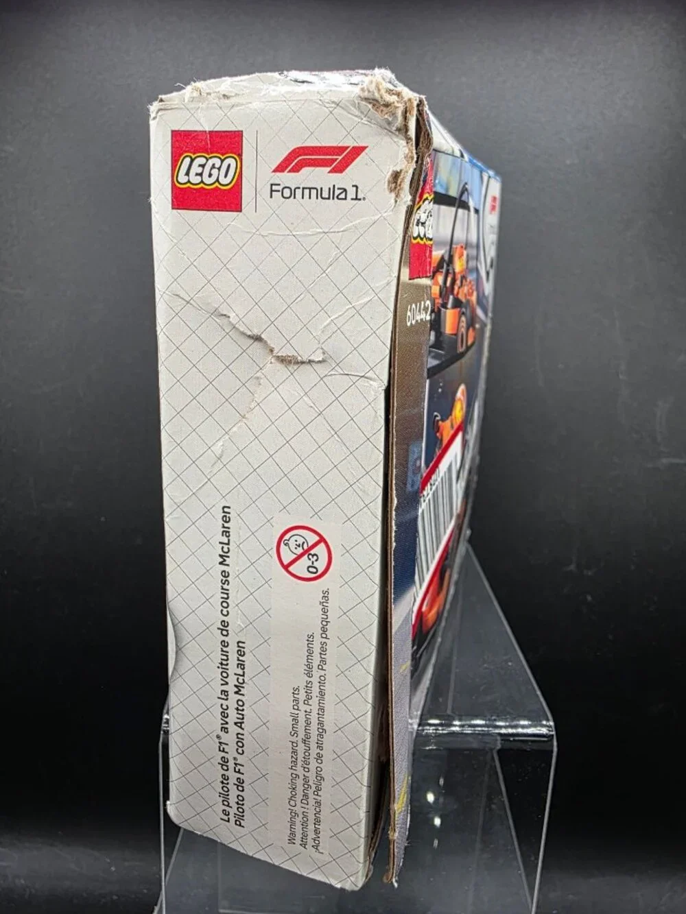 LEGO City F1 Driver McLaren Race Car 60442 86 Pieces Set